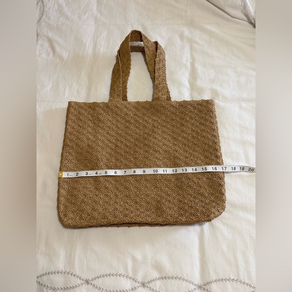 Dior Textured Tan Tote Bag - Picture 3 of 7
